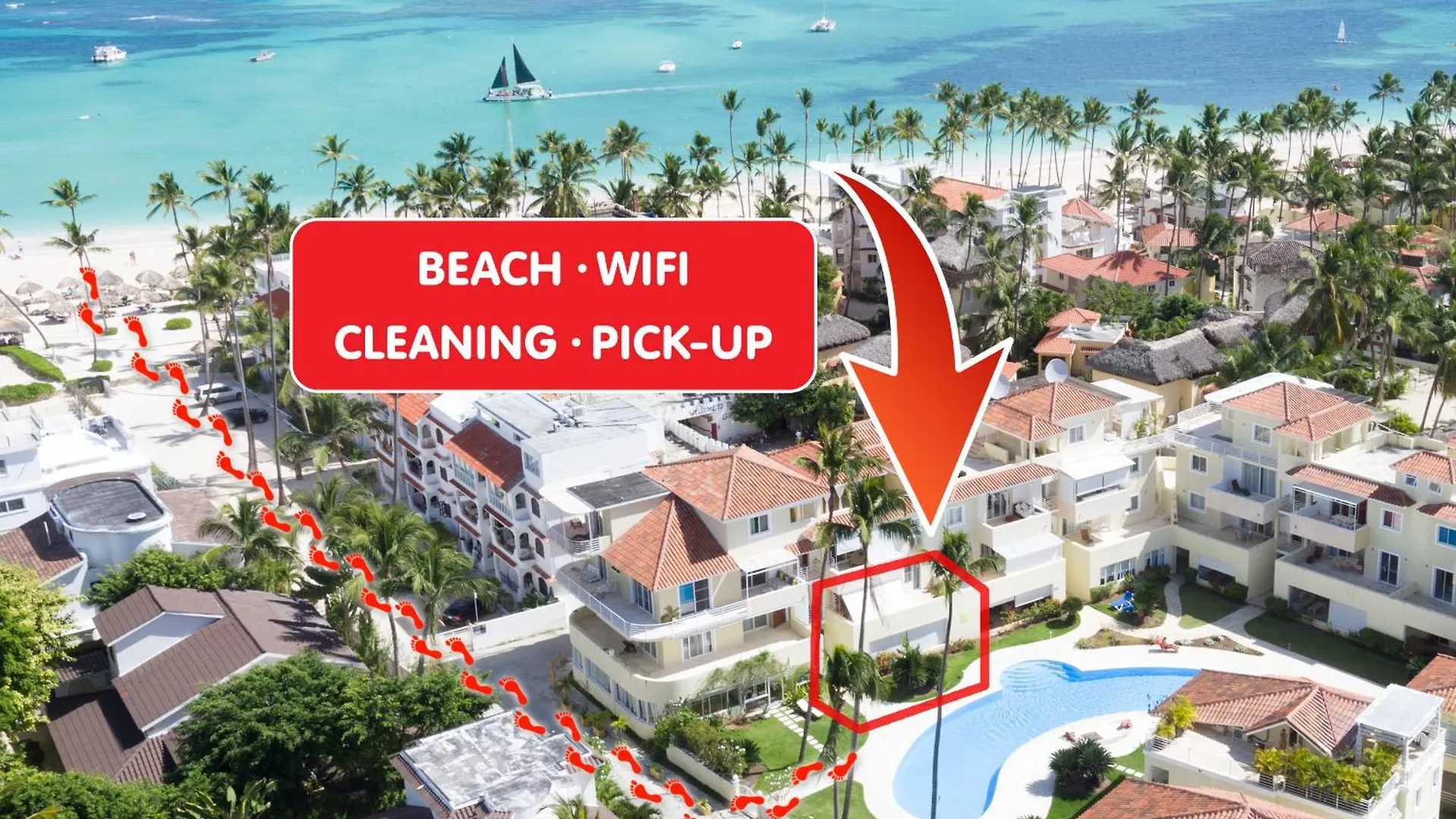 ***** Hotell Aventura Villas Los Corales Beach And Spa Punta Cana Dominikanska republiken